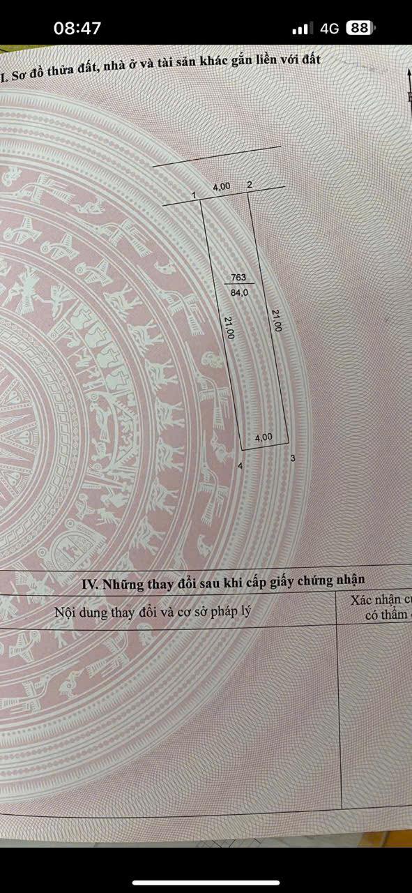 Đất Tự Nhiên Thường Tín 84m² giá 2.604 tỷ - Ngõ thông ô tô, tiện ích đầy đủ!