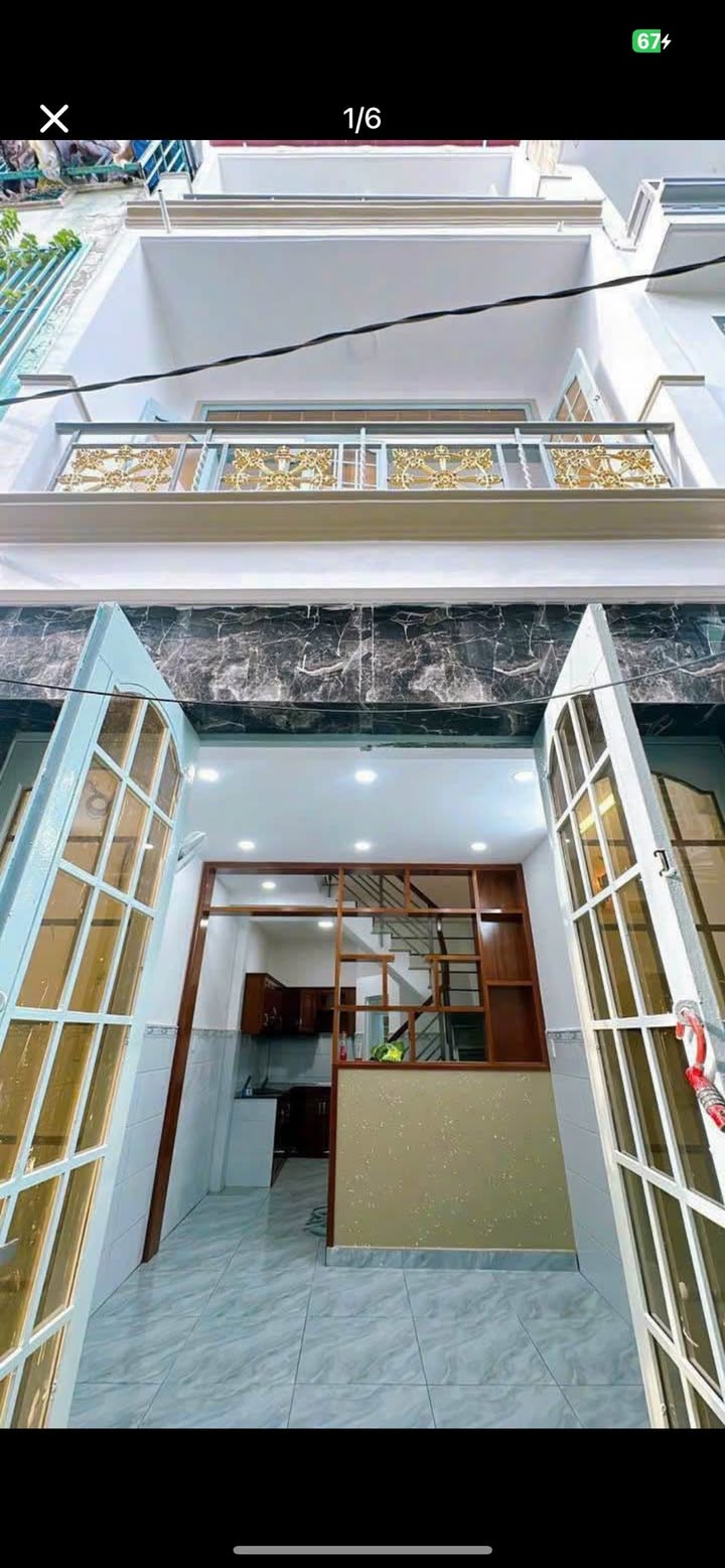 Nhà 3 tầng hẻm 1/ Đoàn Văn Bơ, Quận 4, 25m² giá 2.95 tỷ - Đầu tư sinh lời ngay!
