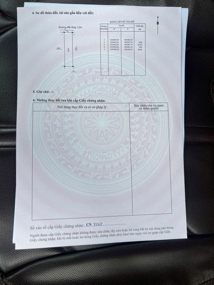 Đất thổ cư 104m² tại khu phố Hoà Tiến, Bắc Cam Ranh - Giá chỉ 950 triệu!