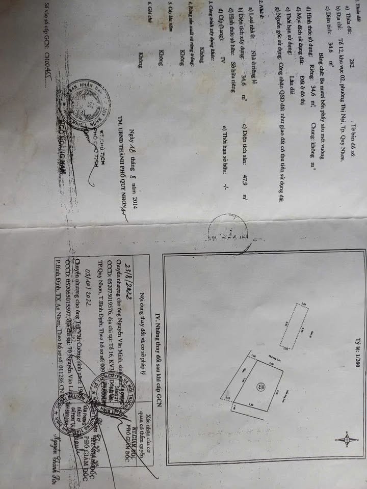 Nhà cấp 4 đường Nguyễn Chánh, Quy Nhơn 35m² giá chỉ 1.6 tỷ - Căn góc hiếm có!