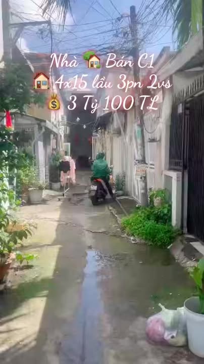 Nhà bán Phạm Hùng, Bình Chánh 60m² giá 3.1 tỷ - Nhà mới, pháp lý rõ ràng!