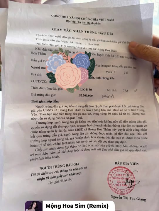 Đất nền góc đẹp tại An Viên, Tiên Lữ 77m² giá chỉ 5.22 tỷ - Cơ hội sở hữu tuyệt vời!