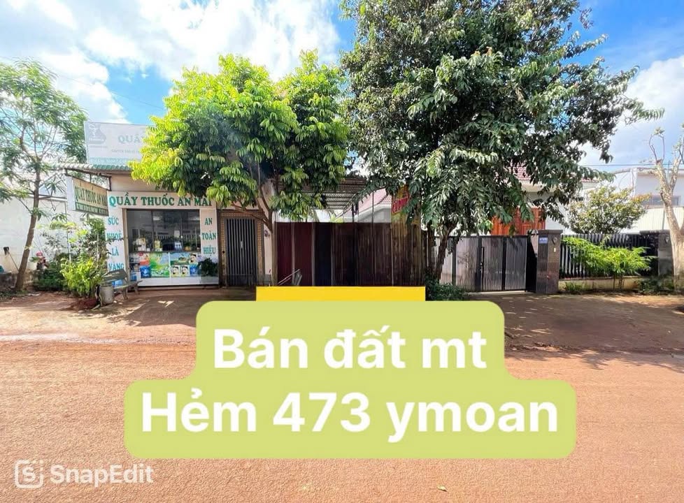 Bán mặt tiền 473 Y Moan, Buôn Ma Thuột, 150m² - Vị trí kinh doanh đắc địa!