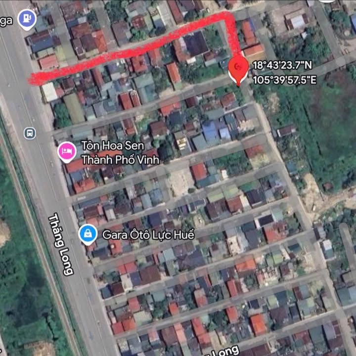 Đất Nghi Kim Vinh 102m² giá 2 tỷ - Lô đẹp gần sân bay, bến xe!