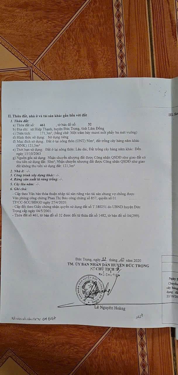 Nhà kho mặt tiền Quốc lộ 20, xã Hiệp Thạnh, 171m² - Đầu tư sinh lời ngay!