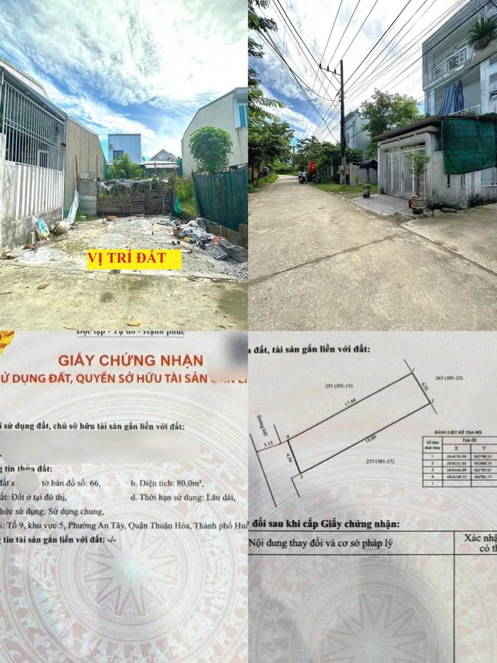 Đất kiệt ô tô Thiên Thai, An Tây 80m² giá 1.1 tỷ - Sổ hồng chính chủ, tiện an cư!