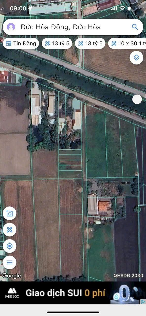 Đất nền phân lô Đức Hòa Đông 2420m² giá 10 tỷ - Sổ đỏ chính chủ, tách riêng sẵn!