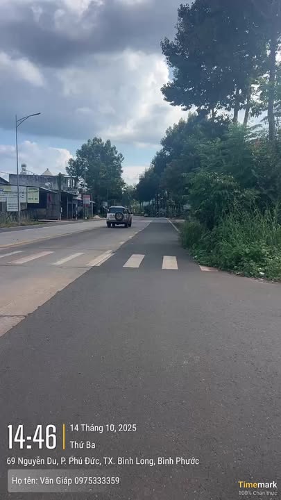 Đất thổ cư đường Nguyễn Du, Bình Long 120m² giá 1.65 tỷ - Đầu tư tiềm năng!