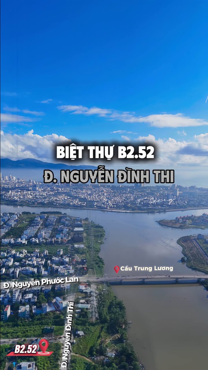 Biệt thự Townhouse B2.52 đường Nguyễn Đình Thi 329m² giá 20 tỷ - Lô góc hiếm có!