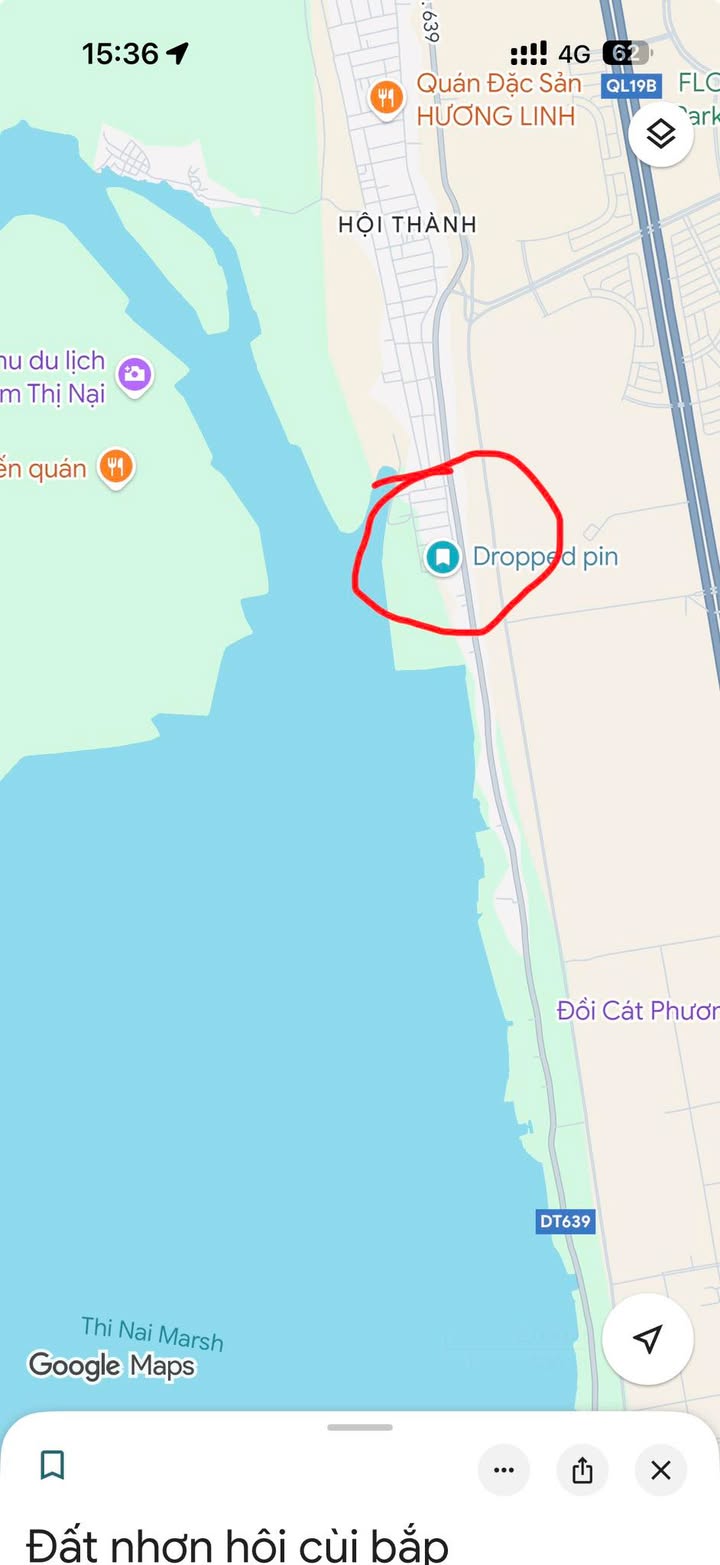 Đất ở Nhơn Phước Quy Nhơn 150m² - Sổ đỏ chính chủ, gần mặt đầm!