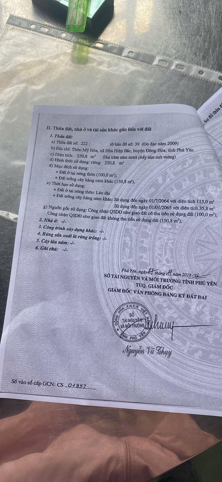 Đất nền Hòa Hiệp Bắc 250m² giá 1.45 tỷ - Đầu tư sinh lời ngay!