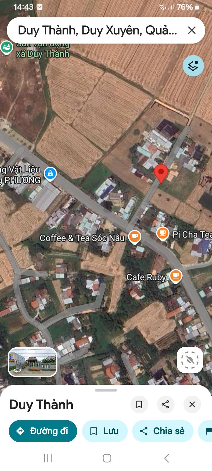 Đất thổ cư Duy Thành 200m² giá 600 triệu - Đường chính 13.5m, gần chợ và trường học!