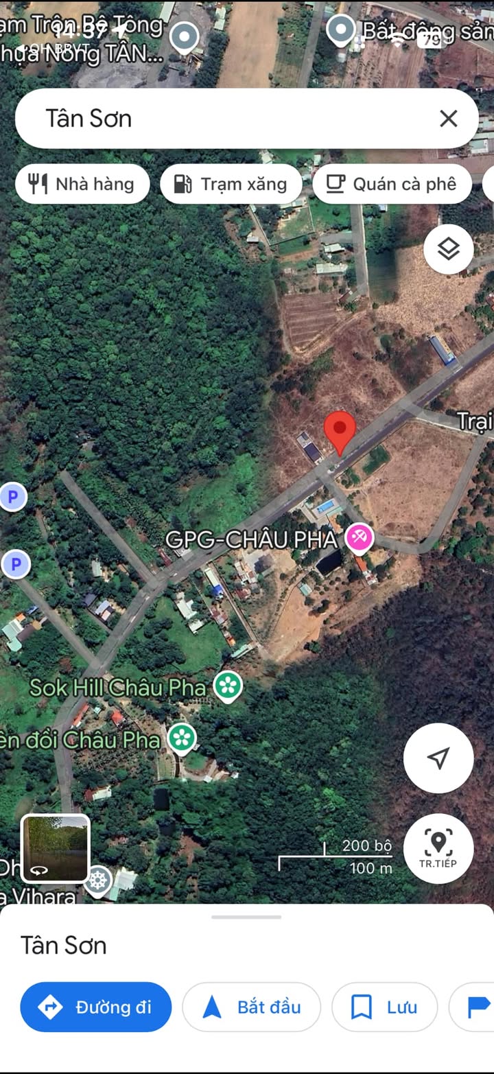 Đất thổ cư Châu Pha, Phú Mỹ 200m² chỉ 800 triệu - Cơ hội vàng cho đầu tư!