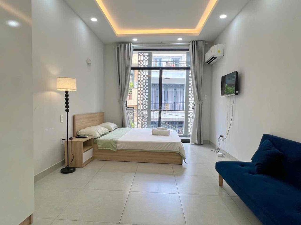 Căn hộ cho thuê đường Hai Bà Trưng, Quận 1, 28m² chỉ 8 triệu - Tiện nghi đầy đủ!