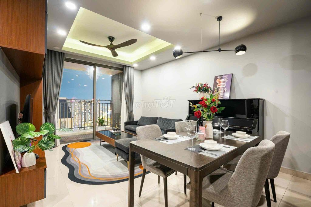 Căn hộ 1 phòng ngủ The Tresor Quận 4 50m² giá 18 triệu - Thiết kế đẹp sẵn sàng ở!