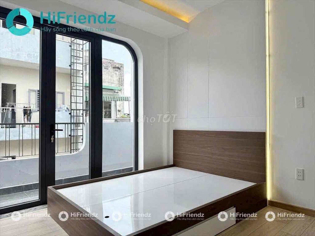 Căn hộ studio Huflit Bảy Hiền 30m² giá 5.5 triệu - Nội thất cao cấp, mới 100%!