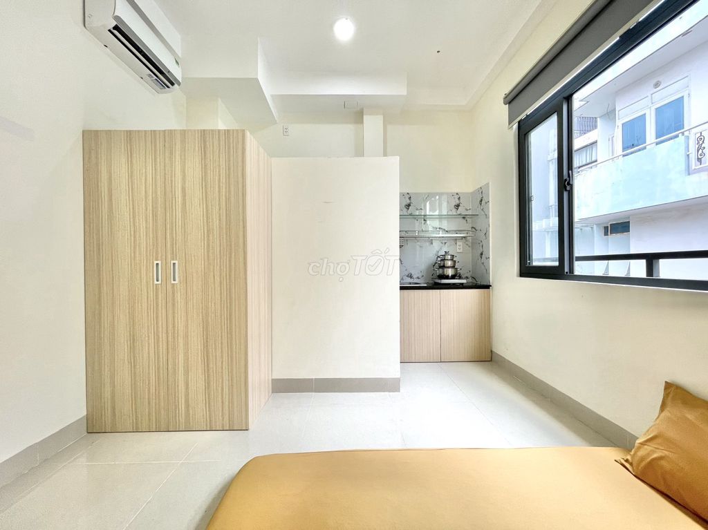 Phòng cho thuê 25m² Lê Đức Thọ giao Nguyễn Văn Lượng - Full tiện nghi, giá 4 triệu