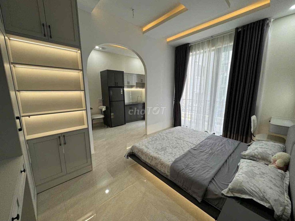 Căn hộ 1PN ban công 45m² giá 7.2 triệu - Ngay chợ Bà Chiểu, Bình Thạnh