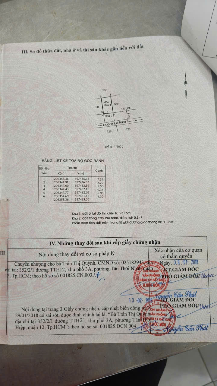 Đất nền chính chủ 31,9m² tại Đông Thạnh, Hóc Môn - Chỉ 1.89 tỷ!