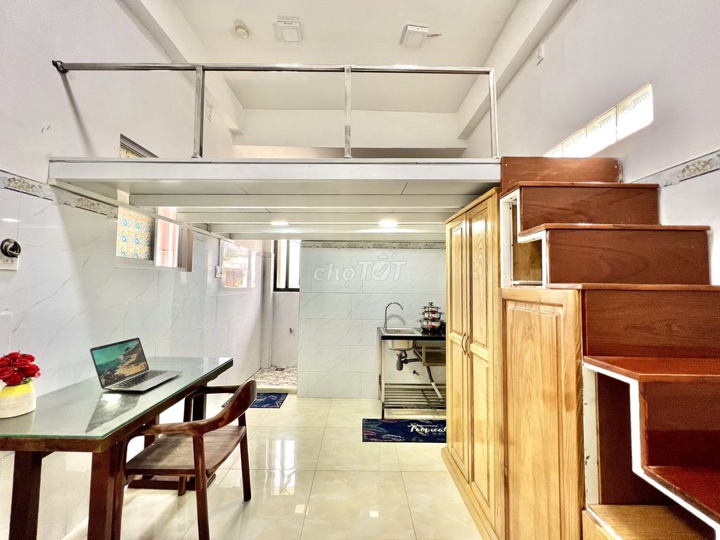 Gác lửng cho thuê tại 104 Khuông Việt, Tân Phú, 25m² - Giá 3.8 triệu, ở ngay!