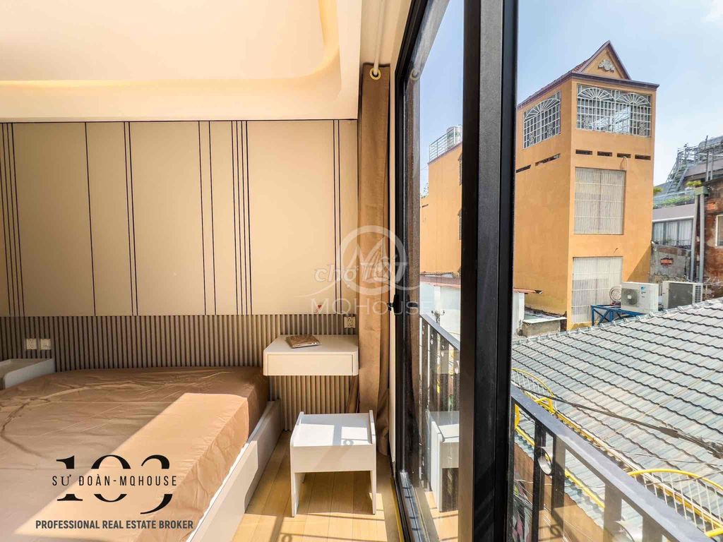 Căn hộ cho thuê giá sinh viên Quận 1 30m² - Phòng mới sạch sẽ, đầy đủ nội thất!