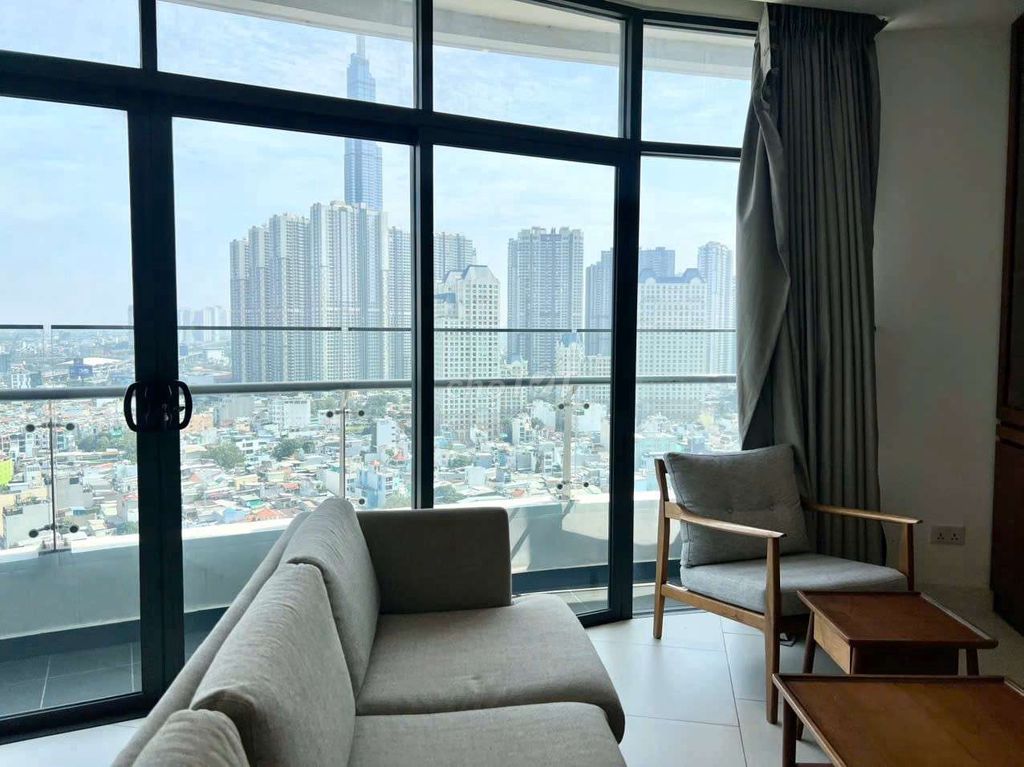 Căn hộ City Garden Ngô Tất Tố 108m² giá 42 triệu - Full nội thất đẹp, view Văn Thánh!