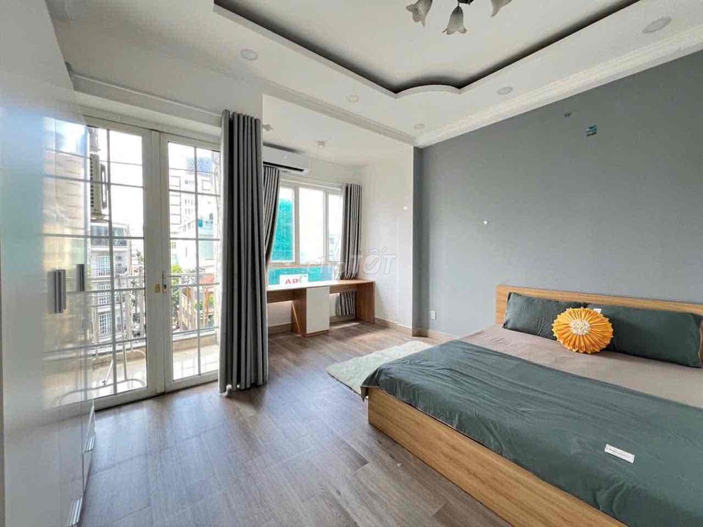 Căn hộ cho thuê quận 4, 2PN, 60m² giá 13 triệu - Luxury full nội thất, giờ giấc tự do!
