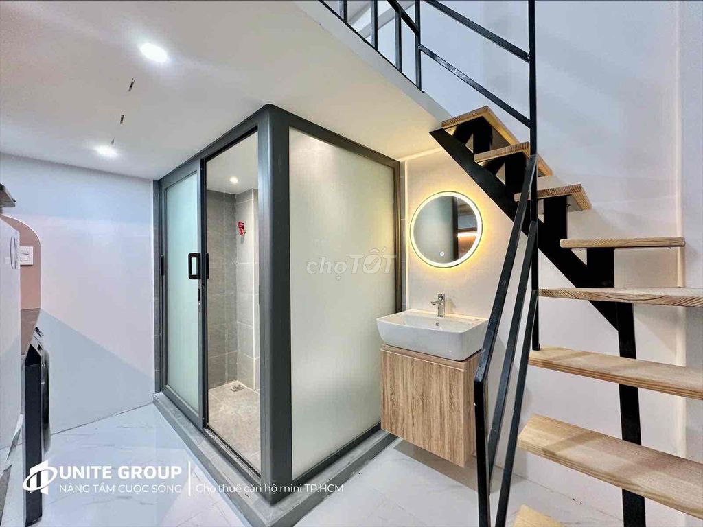 Căn hộ duplex 50m² Quận 4 giá 7.7 triệu - Full nội thất, giờ giấc tự do!