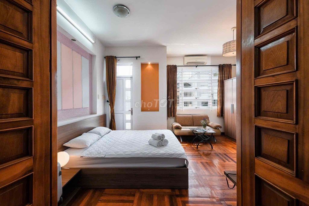 Căn hộ mini Nguyễn Trãi, Quận 1, 30m² giá 7.5 triệu - Full nội thất, giờ giấc thoải mái!
