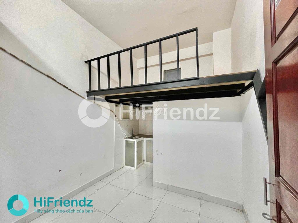 Phòng trọ gác cao quận Bình Tân 25m² giá 2.6 triệu - Tiện nghi đầy đủ, an ninh 24/7!