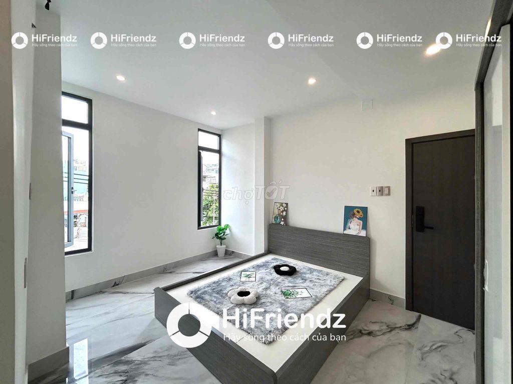 Căn hộ studio cửa sổ trời Bình Phú 30m² giá 5 triệu - Không chung chủ, an ninh 24/7!