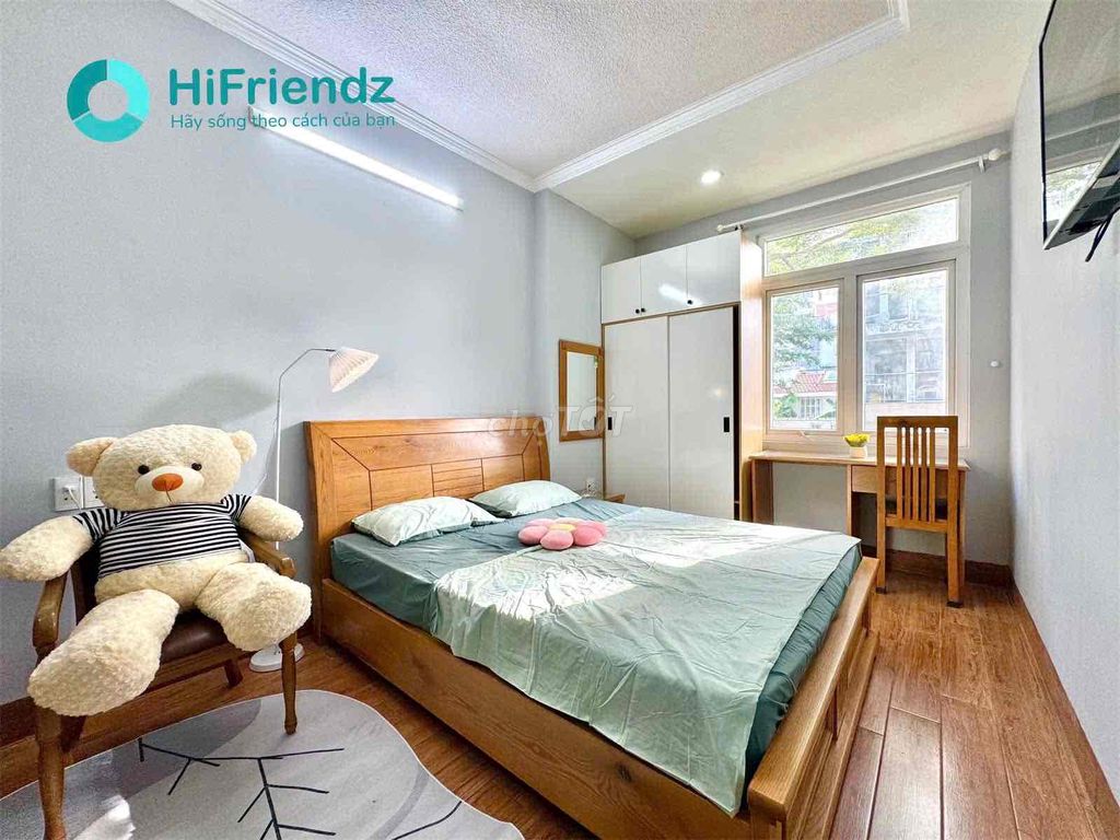 Studio cửa sổ thoáng mát gần cầu Nguyễn Văn Cừ 25m² chỉ 5 triệu - Giờ giấc tự do!