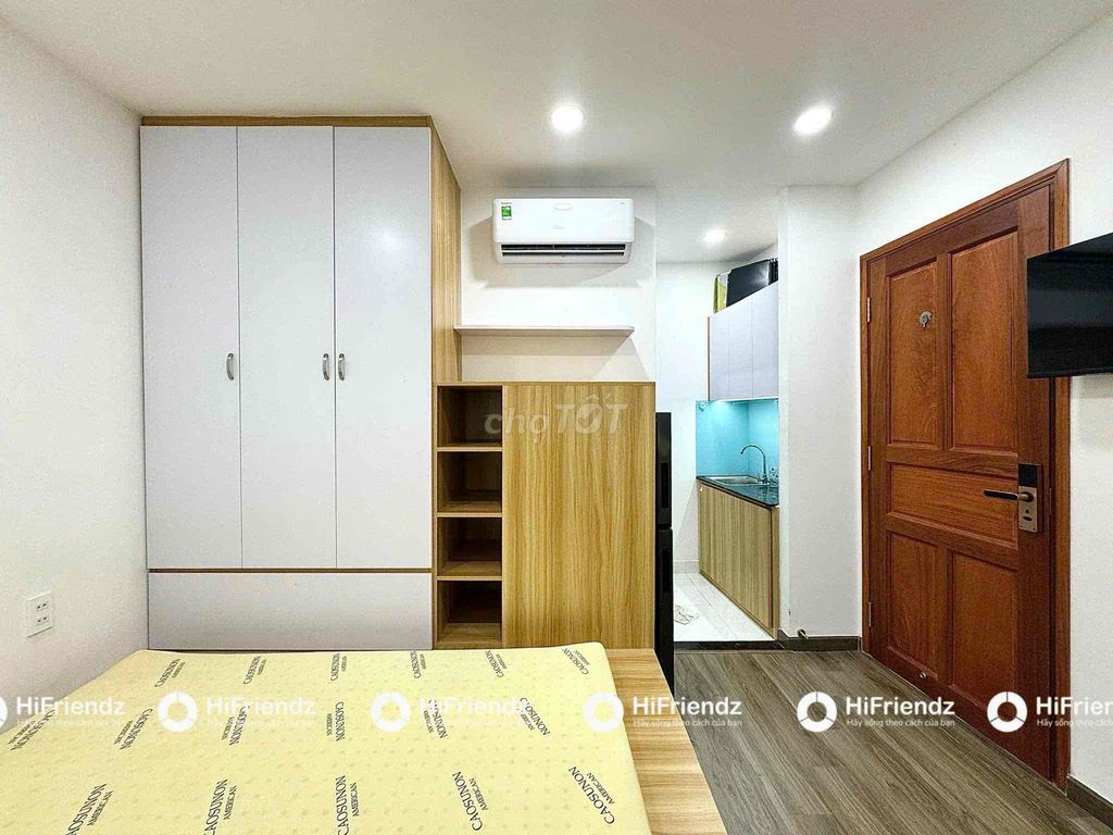 Cho thuê CHDV 25m² giá 6 triệu - Nhà thang máy, đầy đủ tiện nghi!