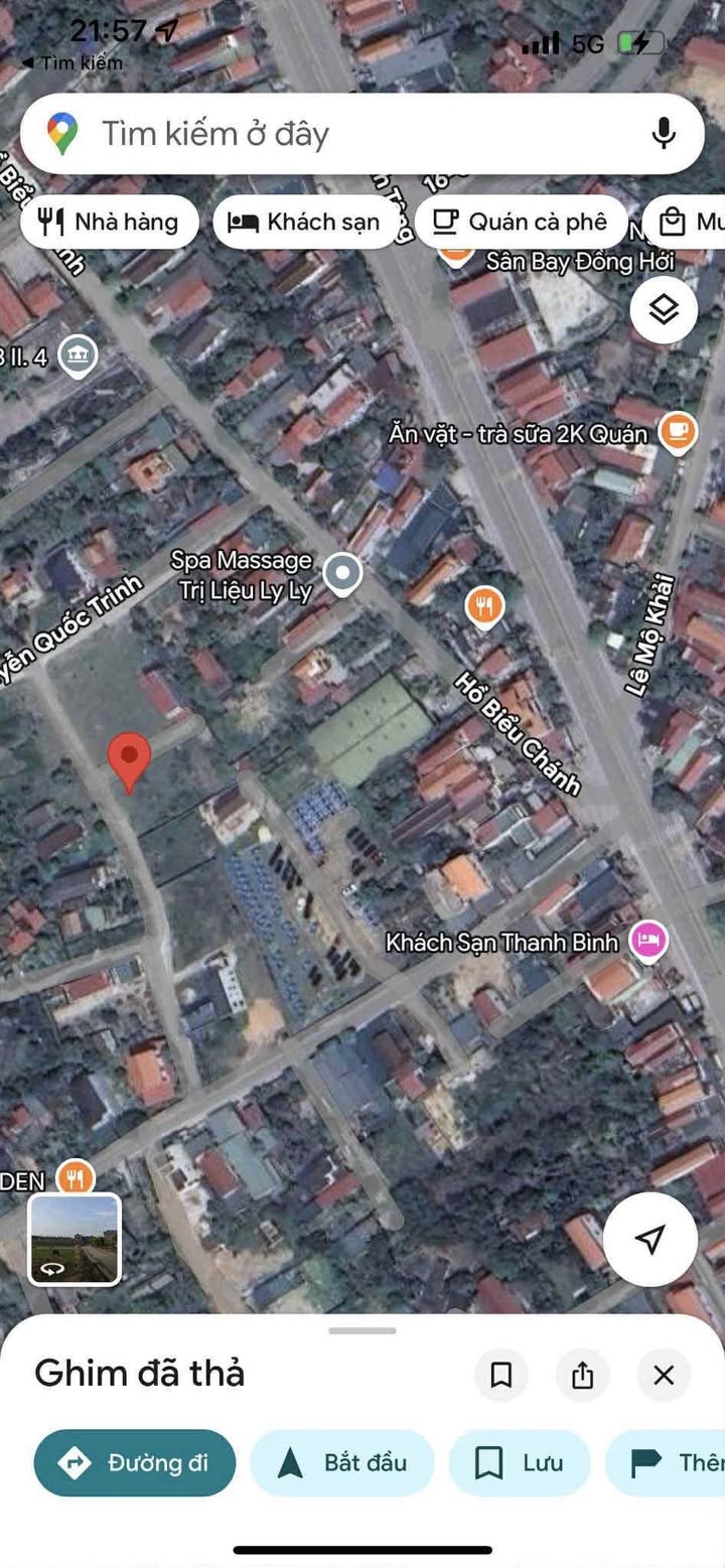 Đất nền Nguyễn Quốc Trinh Đồng Hới 108m² giá chỉ 1.3 tỷ - Cơ hội đầu tư tuyệt vời!