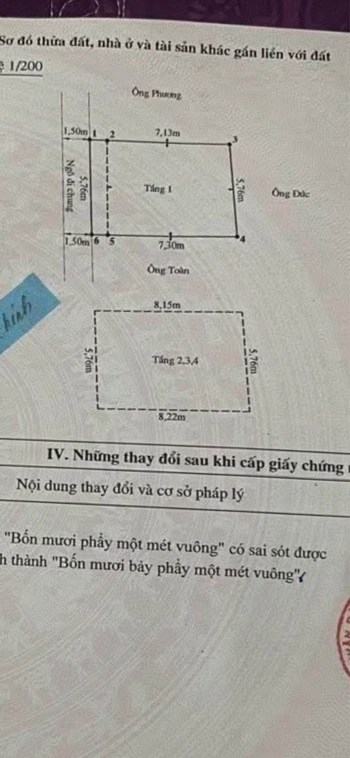 Nhà 4 tầng tại Hoàng Quý, Lê Chân 67m² giá 4.5 tỷ - Sẵn sàng vào ở ngay!