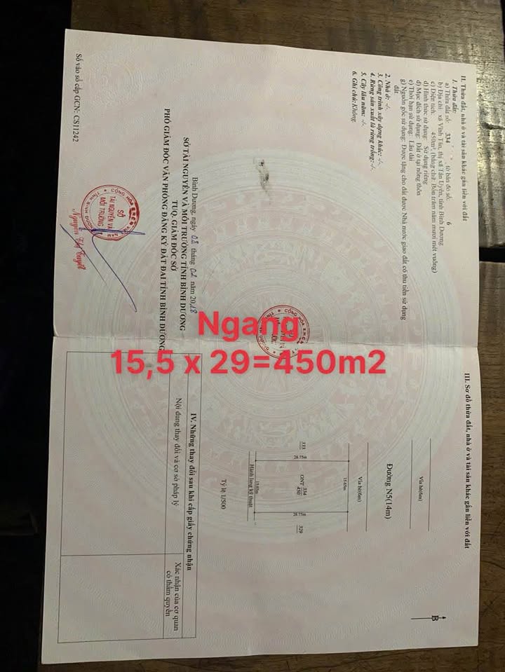 Đất nền 450m² phường Vĩnh Tân, giá tốt - Sổ đỏ chính chủ