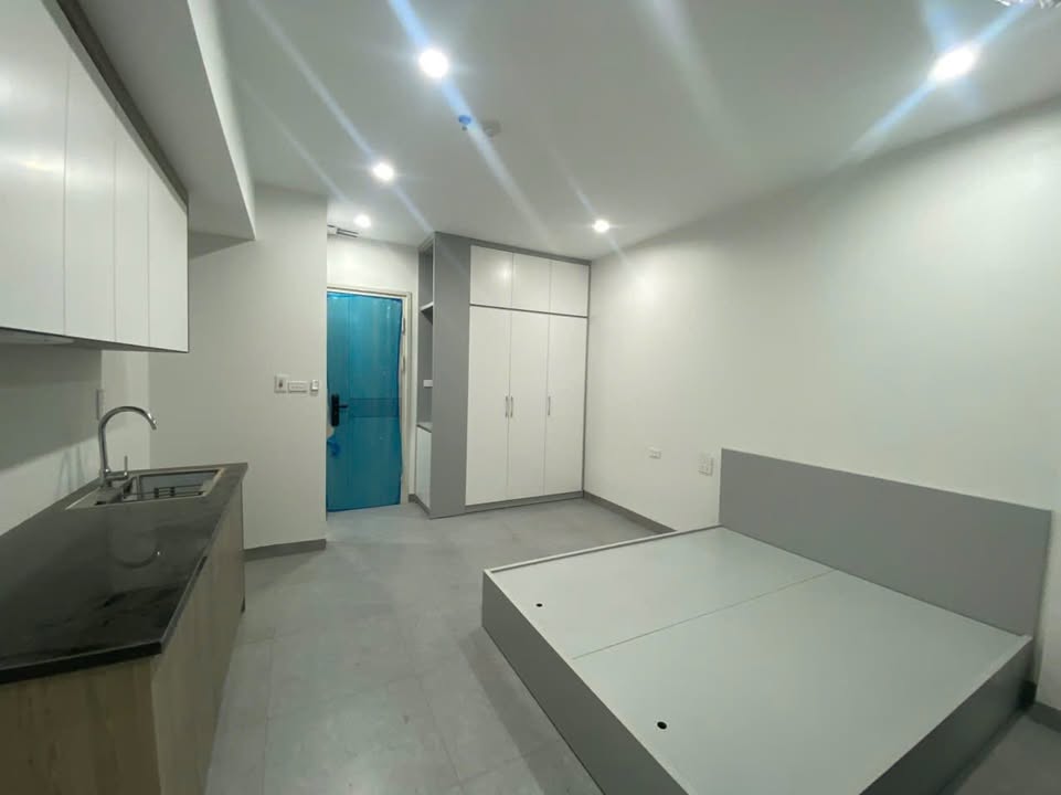 Căn hộ studio cho thuê tại Phú Thượng, Tây Hồ 25m² giá 3.9 triệu - Nội thất đầy đủ, ô tô đỗ cổng!
