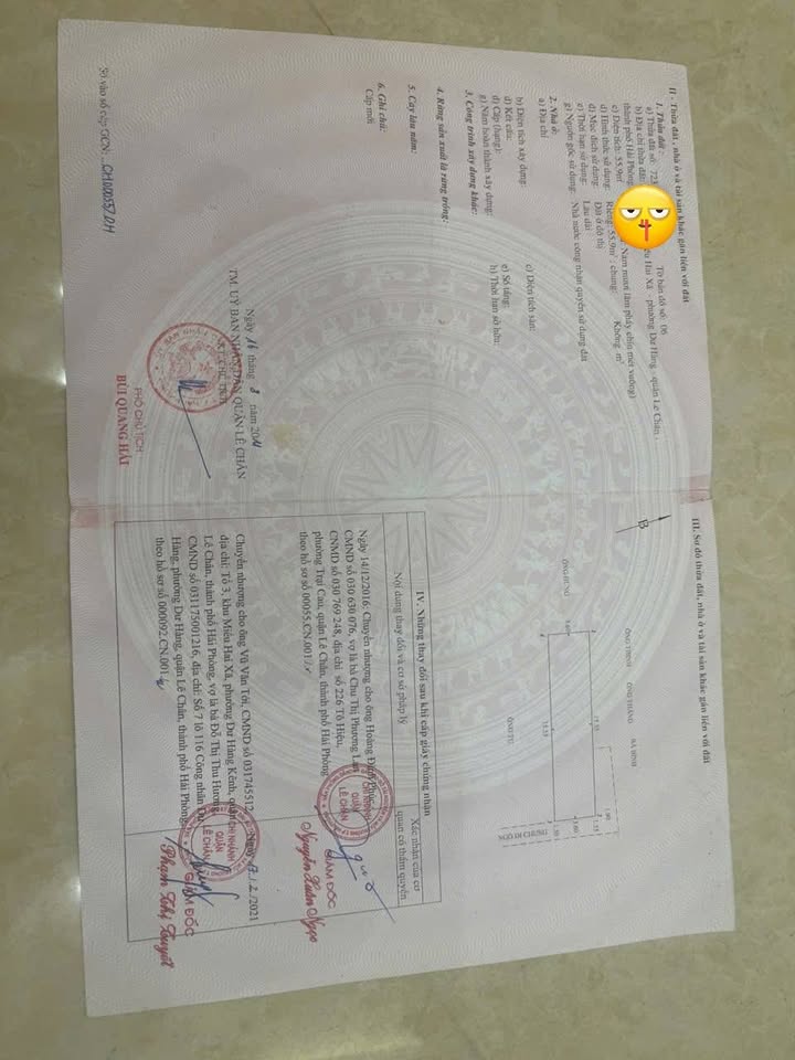 Bán đất tặng nhà cấp 4 tại Ngõ 52 Miếu Hai Xã, Hải Phòng - Giá chỉ 2.35 tỷ!