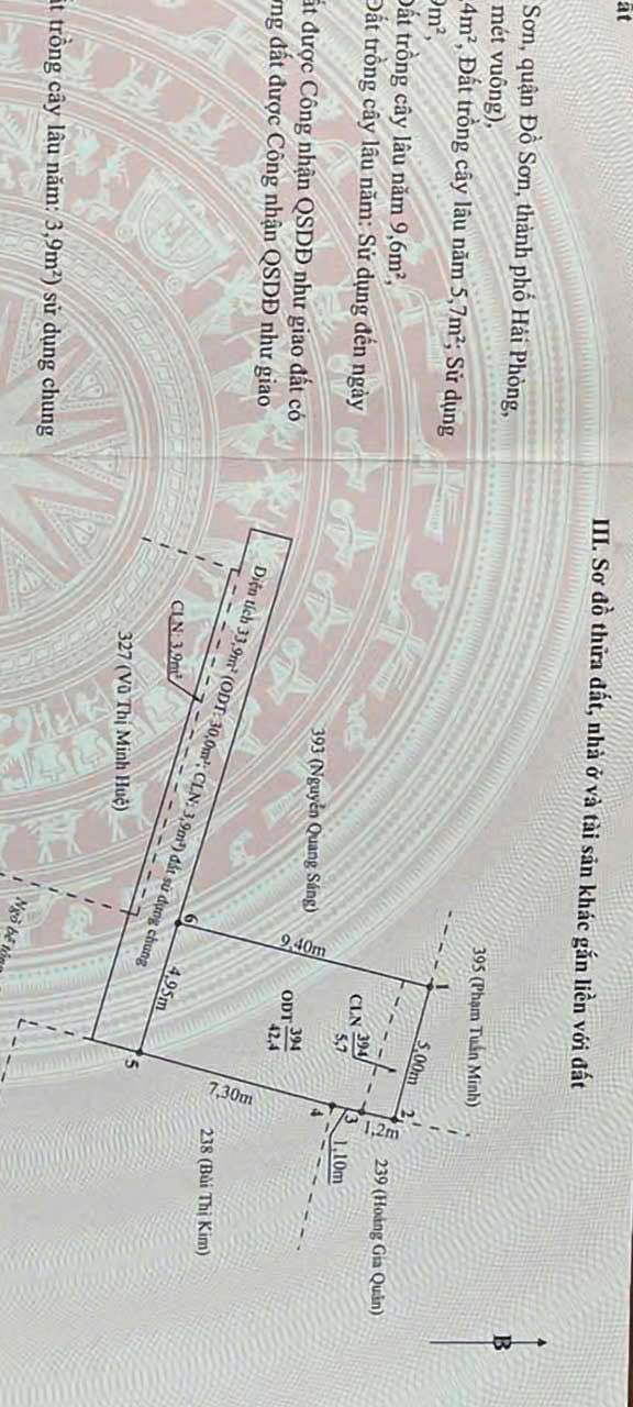 Lô đất 42m² tại đường Nam Đoài, Hải Sơn - Giá 850 triệu - Đầu tư sinh lời!