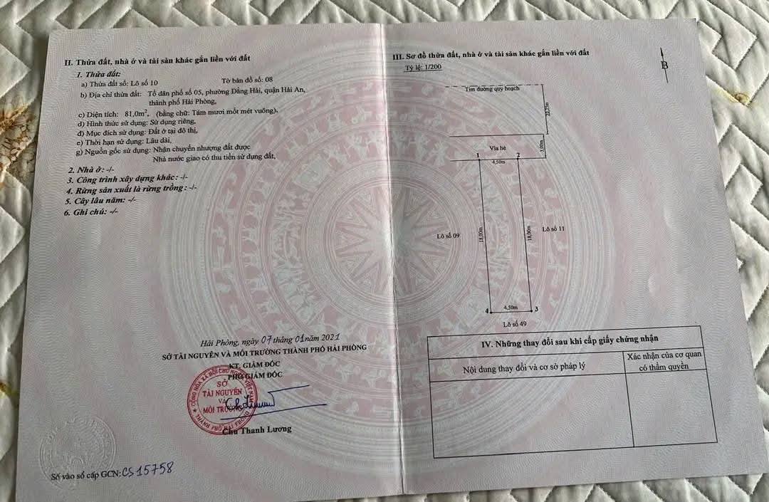 Đất TĐC Thiên Đường Hải Phòng 81m² - Giá thỏa thuận cực hấp dẫn!