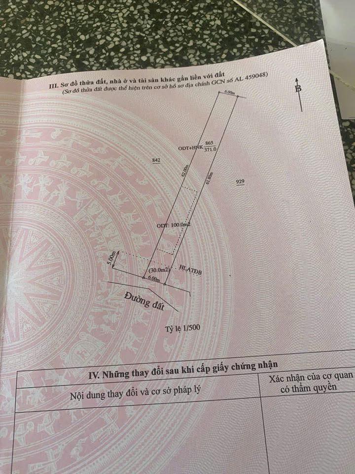 Đất thổ cư 372m² mặt tiền đường DX01, Tân Vĩnh Hiệp, giá 3 tỷ - Cơ hội đầu tư tuyệt vời!
