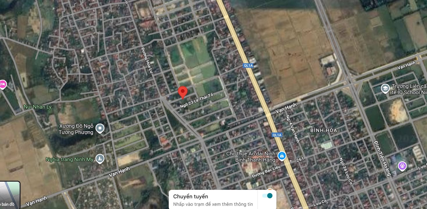 Đất nền KĐT Viên Nha Ninh Khánh 99m² giá 6 tỷ - Sổ đỏ chính chủ, thương lượng ngay!