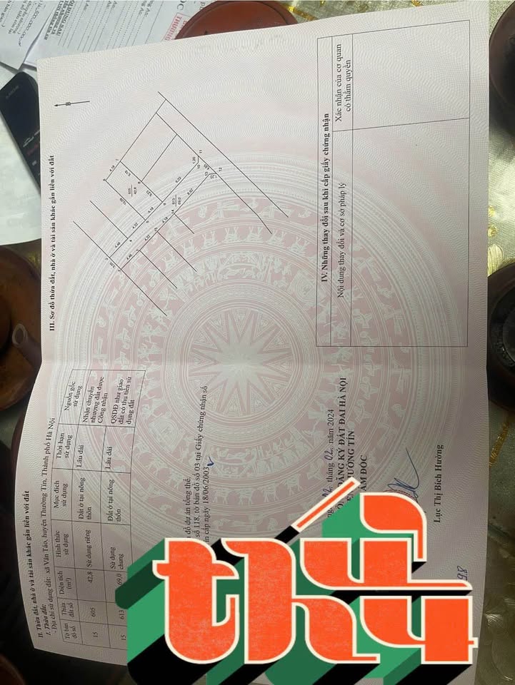 Đất thổ cư Hồng Vân 42m² giá 3,08 tỷ - Đường rộng, tiện ích đầy đủ!