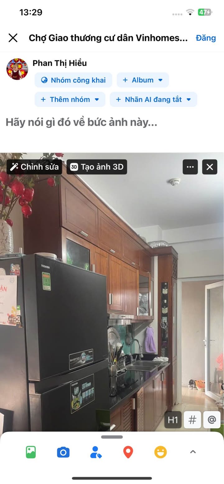 Chung cư Tái định cư Giang Biên 65m² giá 4 tỷ - Chính chủ bán thiện chí!