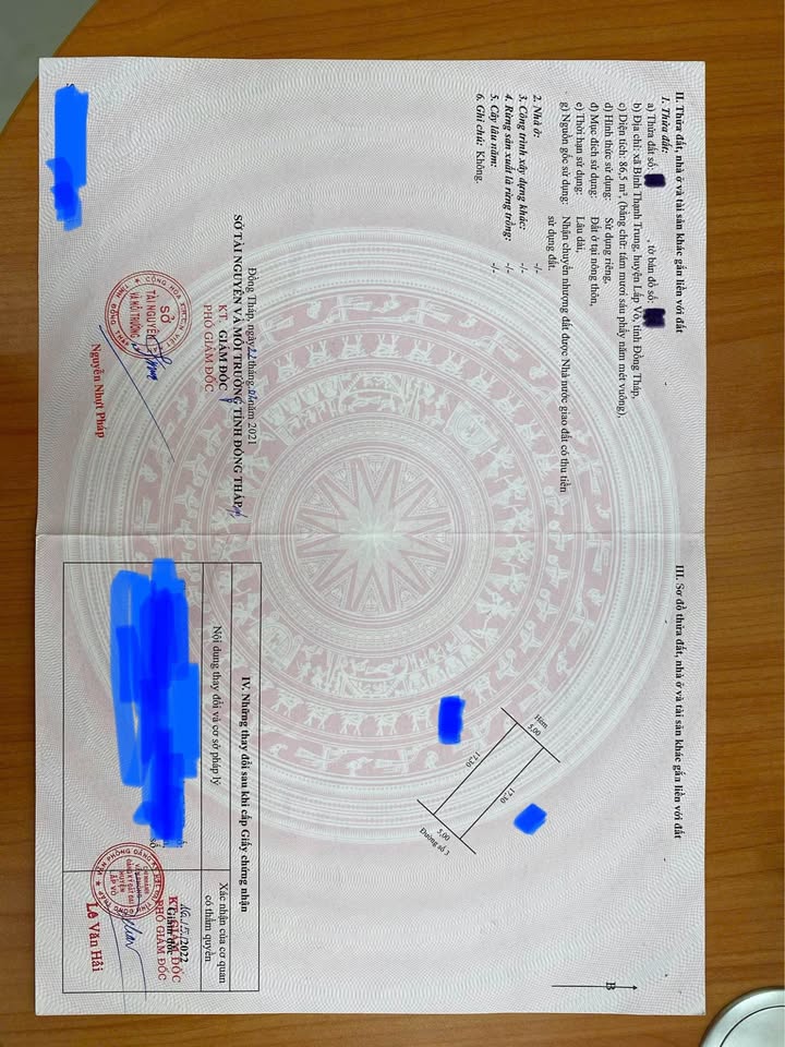 Đất nền Lấp Vò 850m² giá 800 triệu - Cơ hội đầu tư hấp dẫn!