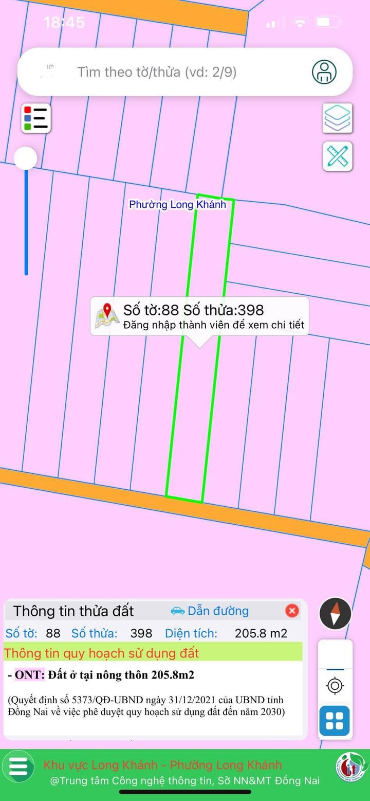 Đất nền 430 Hồ Thị Hương, Long Khánh 205m² giá 1.7 tỷ - Sổ đỏ chính chủ, vị trí đắc địa!