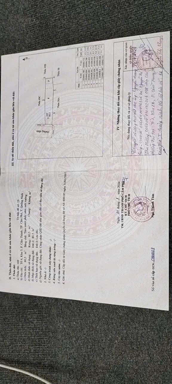 Đất nền Cẩm Thành 81m² giá 2 tỷ - Đường thông rộng rãi, hướng Tây