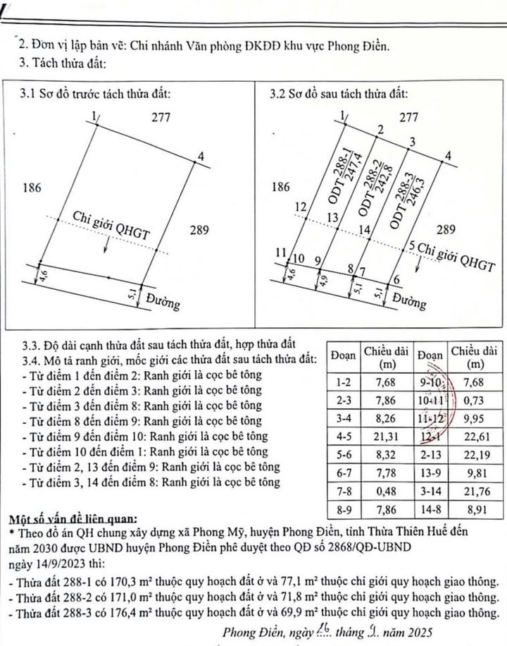 Đất nền Phong Mỹ, TP. Huế 240m² giá chỉ 400 triệu - Cơ hội đầu tư sinh lời!