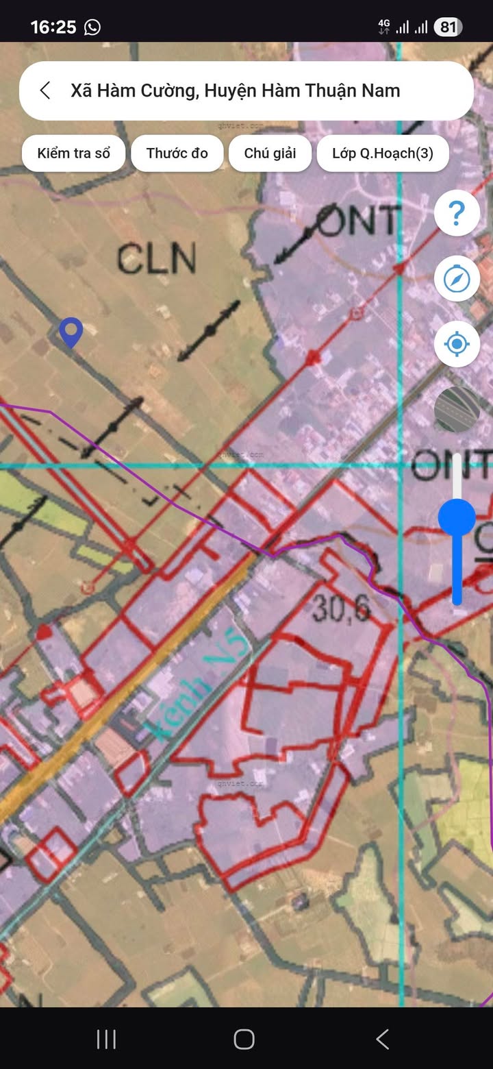 Đất thổ cư Hàm Kiệm 1000m² giá 650 triệu - Tiềm năng đầu tư lớn!