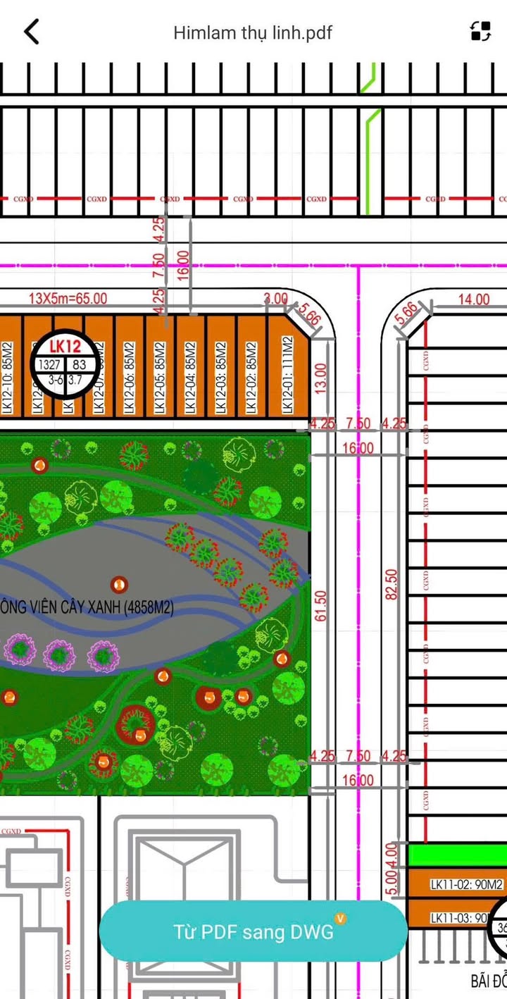 Đất nền Khu đô thị Him Lam Thụ Ninh 85m² - Giá thỏa thuận siêu hấp dẫn!